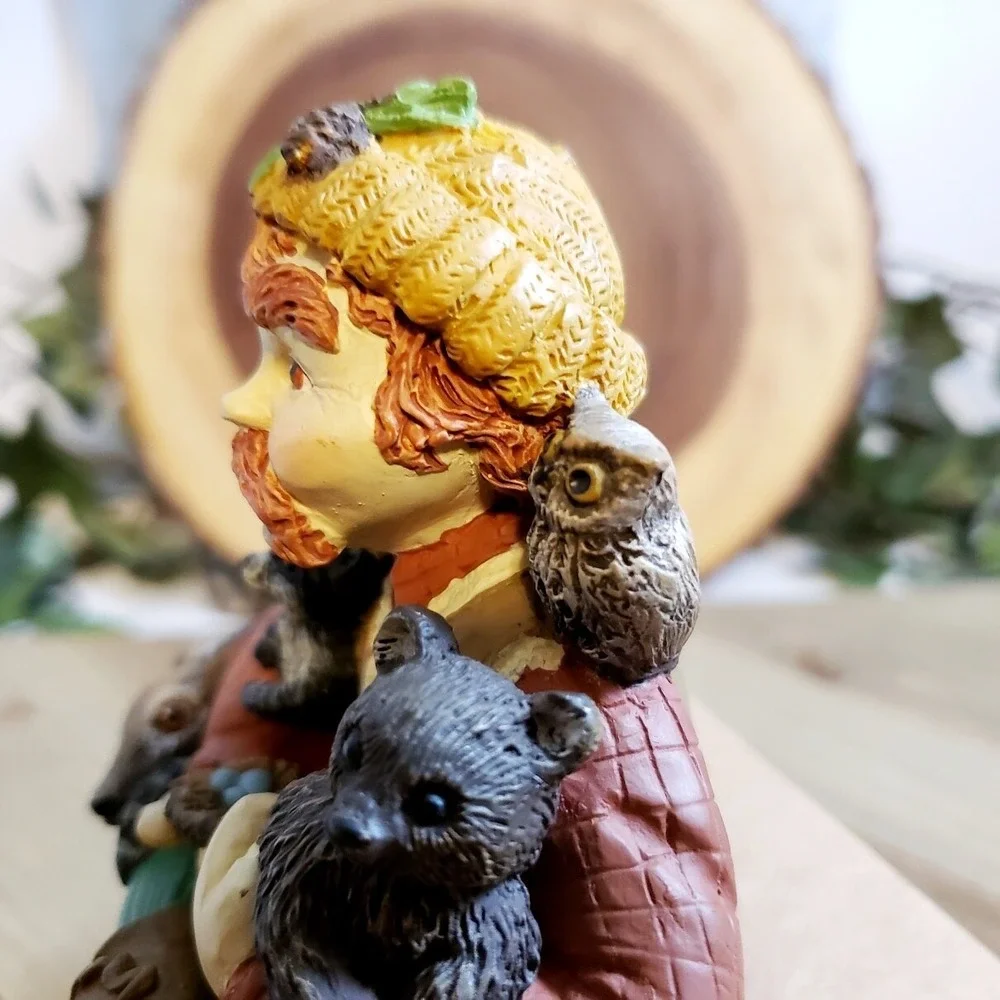 The Keeper Of Woodland Animals Mantle Desk or Shelf Figurine Shenandoah NIB